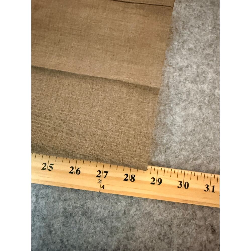 Ann Taylor Petite Dress Pants Womens 6P Taupe Wool Blend Straight Leg NWT - Picture 9 of 9